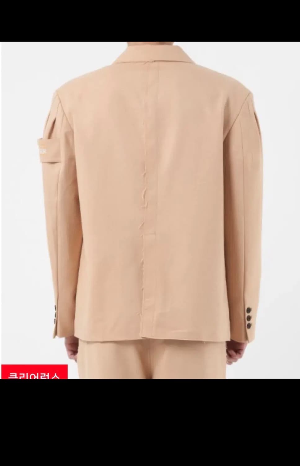 새상품) LUONEER 루오니어 싱글 브레스트 블레이저 자켓 상품이미지3