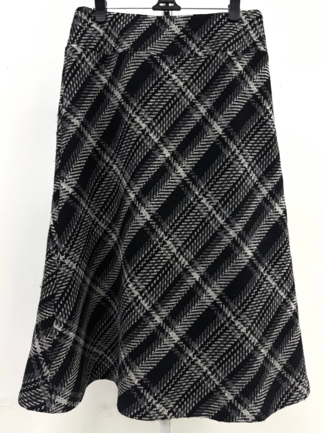 빈티지 블랙 울 스커트 상품이미지4