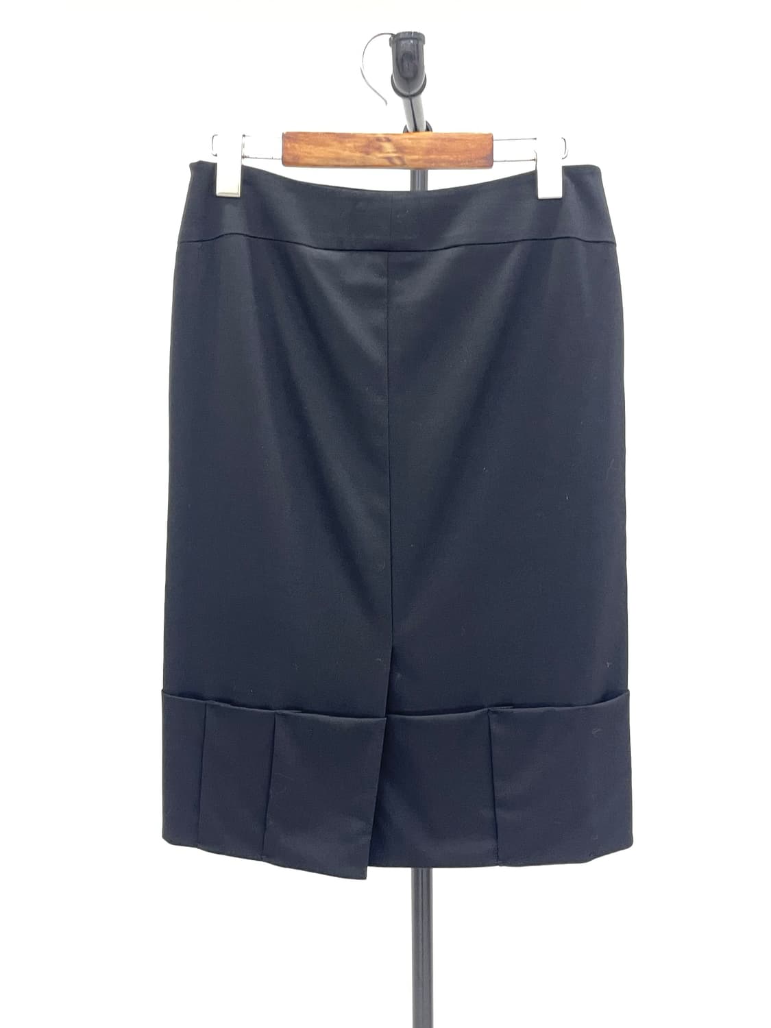 구호 울 블랙 스커트 상품이미지3