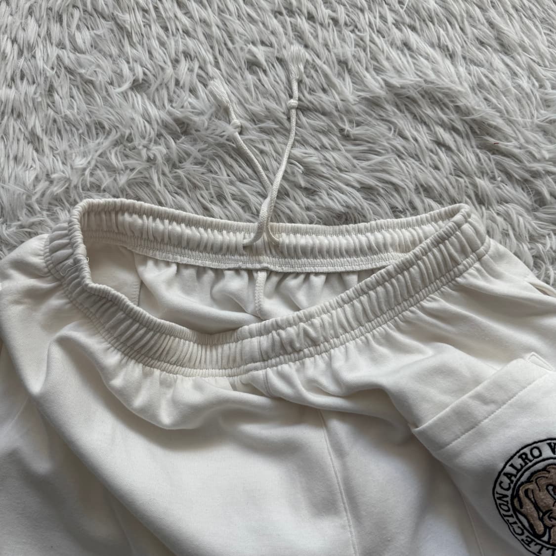 CALRO VALENTINO 일본빈티지 와이드 츄리닝 팬츠 xxl 33 상품이미지5