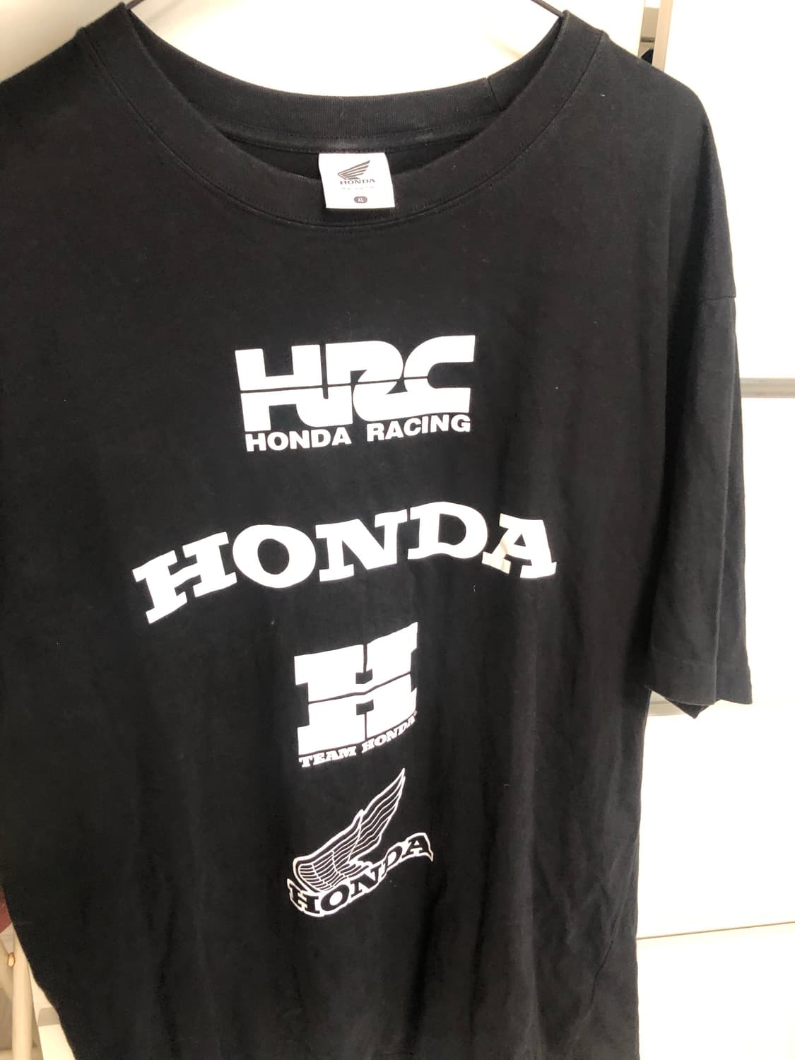 혼다 HRC 레이싱 블랙XL 박시티 상품이미지7