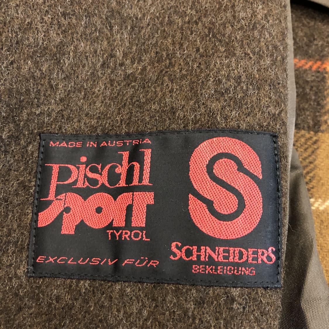 80s 슈나이더스 오스트리아 양모 발마칸 로덴코트 105  상품이미지7