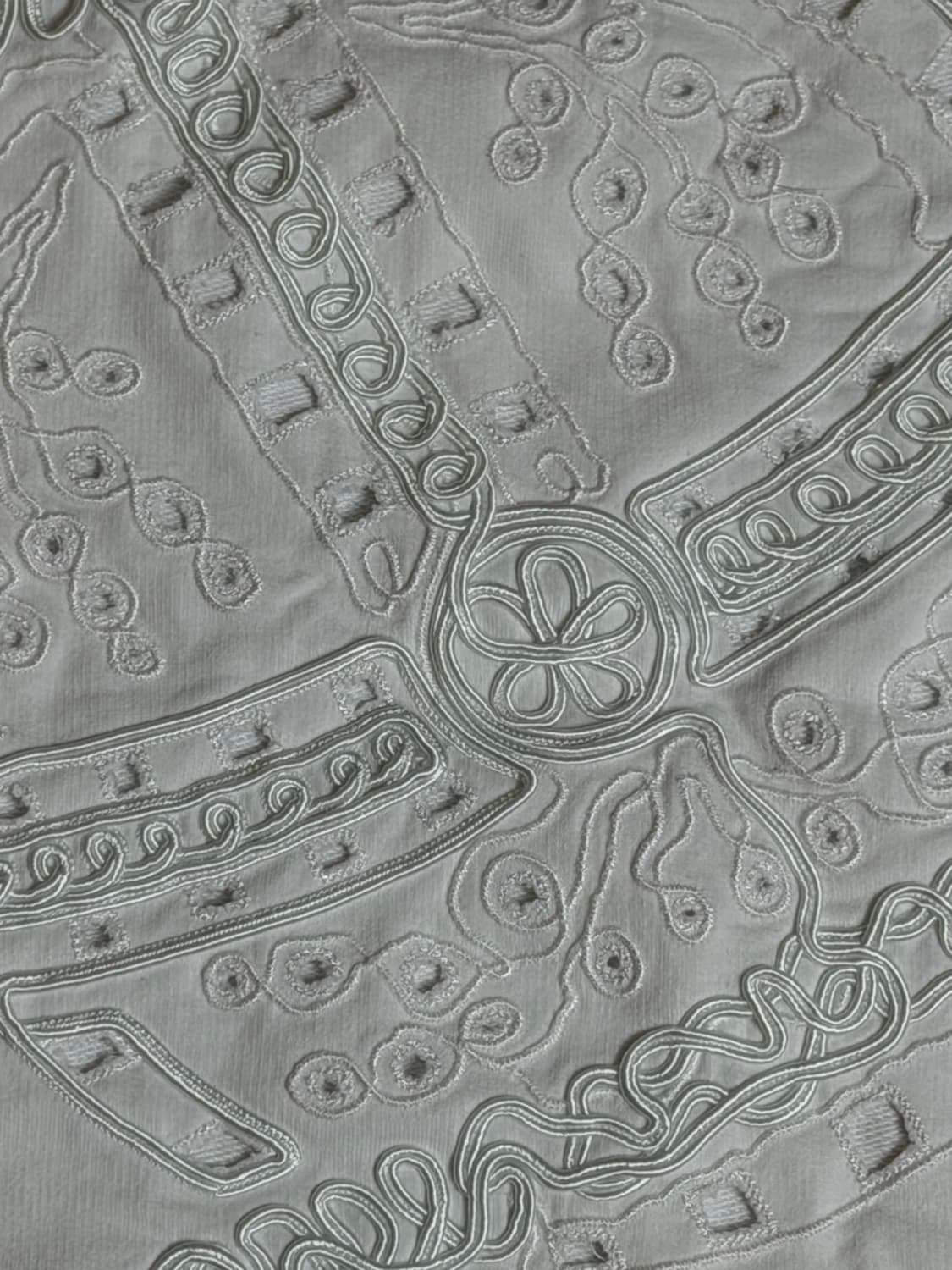 비비안웨스트우드 ORB 자수 로고 스웻셔츠 화이트 XS 상품이미지3