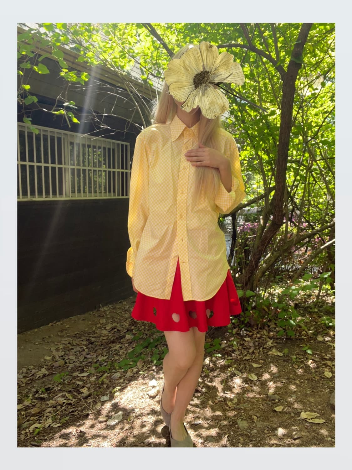 Yellow Button Shirt 옐로우 버튼 셔츠 상품이미지4