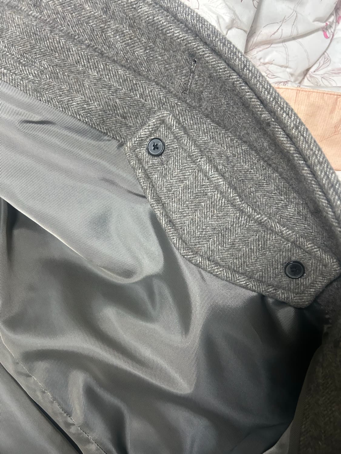 노이어 kkst 해링본 발마칸 코트 48 상품이미지5