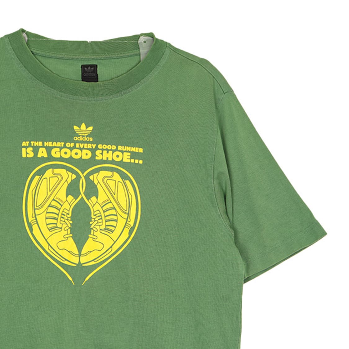 아디다스 IS A GOOD SHOE 하프 티셔츠 (M) 상품이미지3