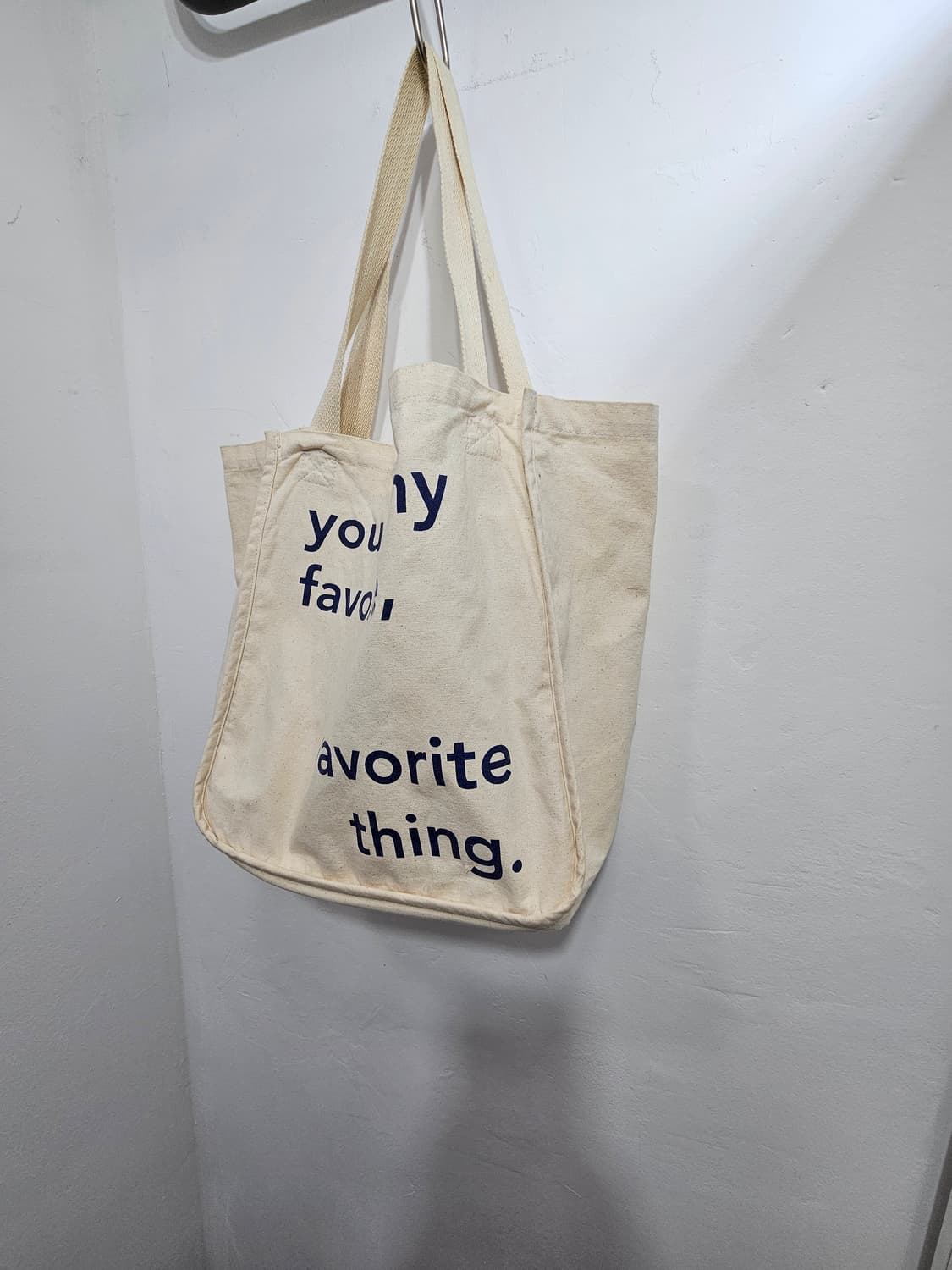 언폴드(Unfold) 아이보리 레티리 에코백  상품이미지2