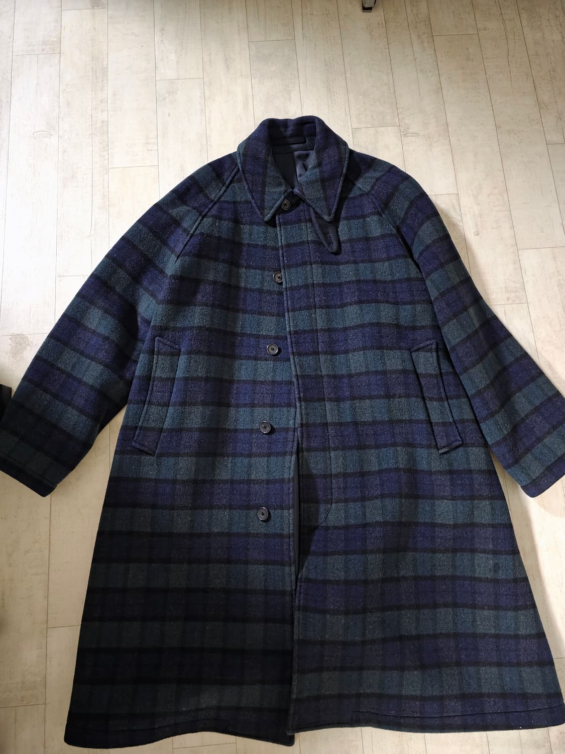 브라운야드 타탄 체크 발마칸 2사이즈 상품이미지1