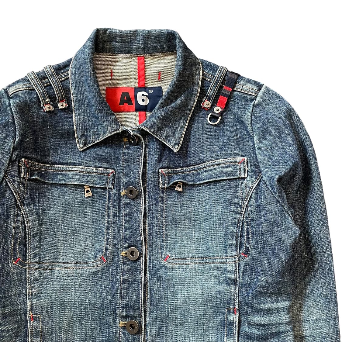 A6 빅포켓 y2k 워싱 데님 자켓 상품이미지3