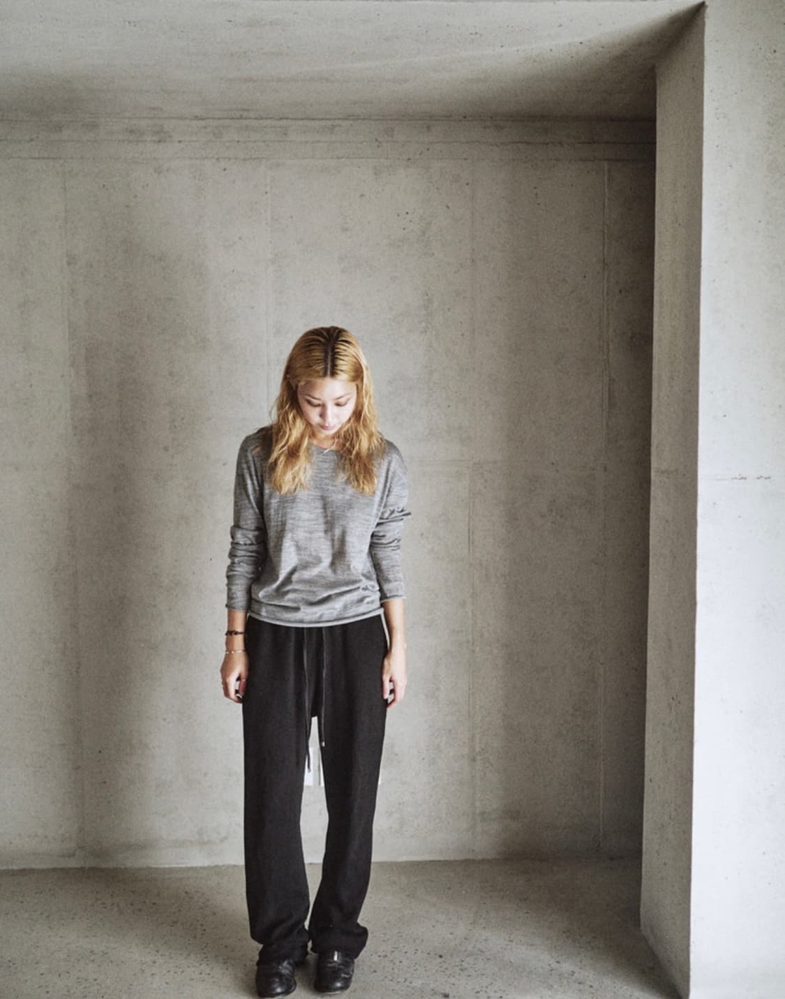 Mono prive textured wool long sleeve  상품이미지5