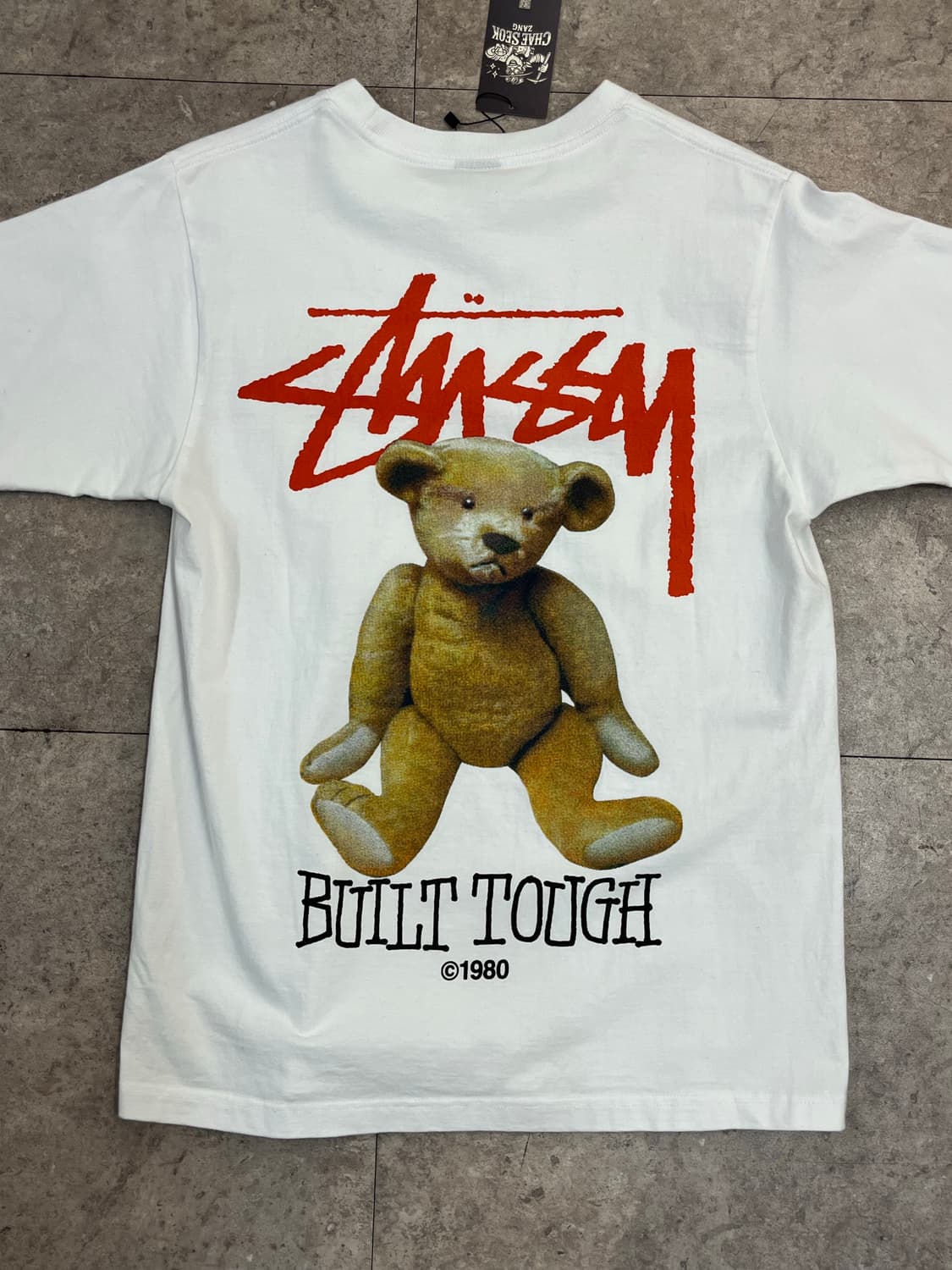 스투시 빌트 터프 반팔티 화이트 S #csz3657 상품이미지7