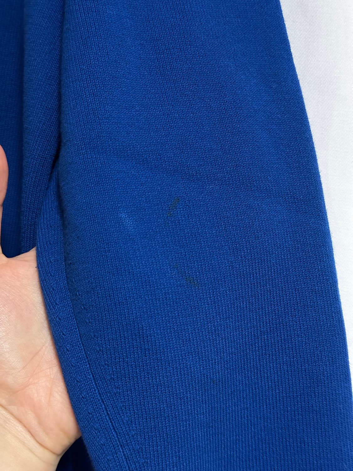 유니클로U 블루 브이넥 가디건 L사이즈 상품이미지2