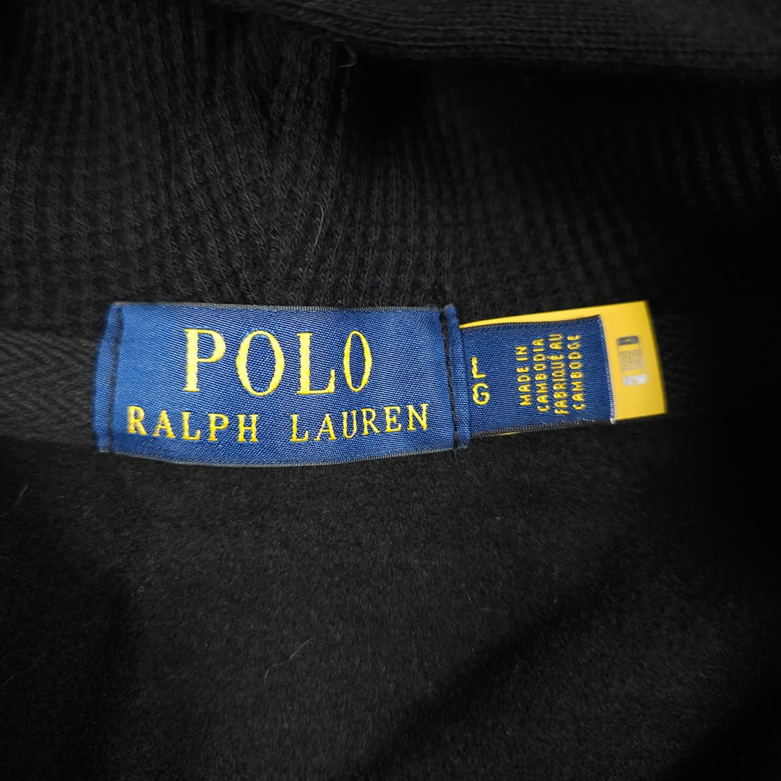 폴로 랄프로렌 신형 후드집업 블랙 상품이미지4