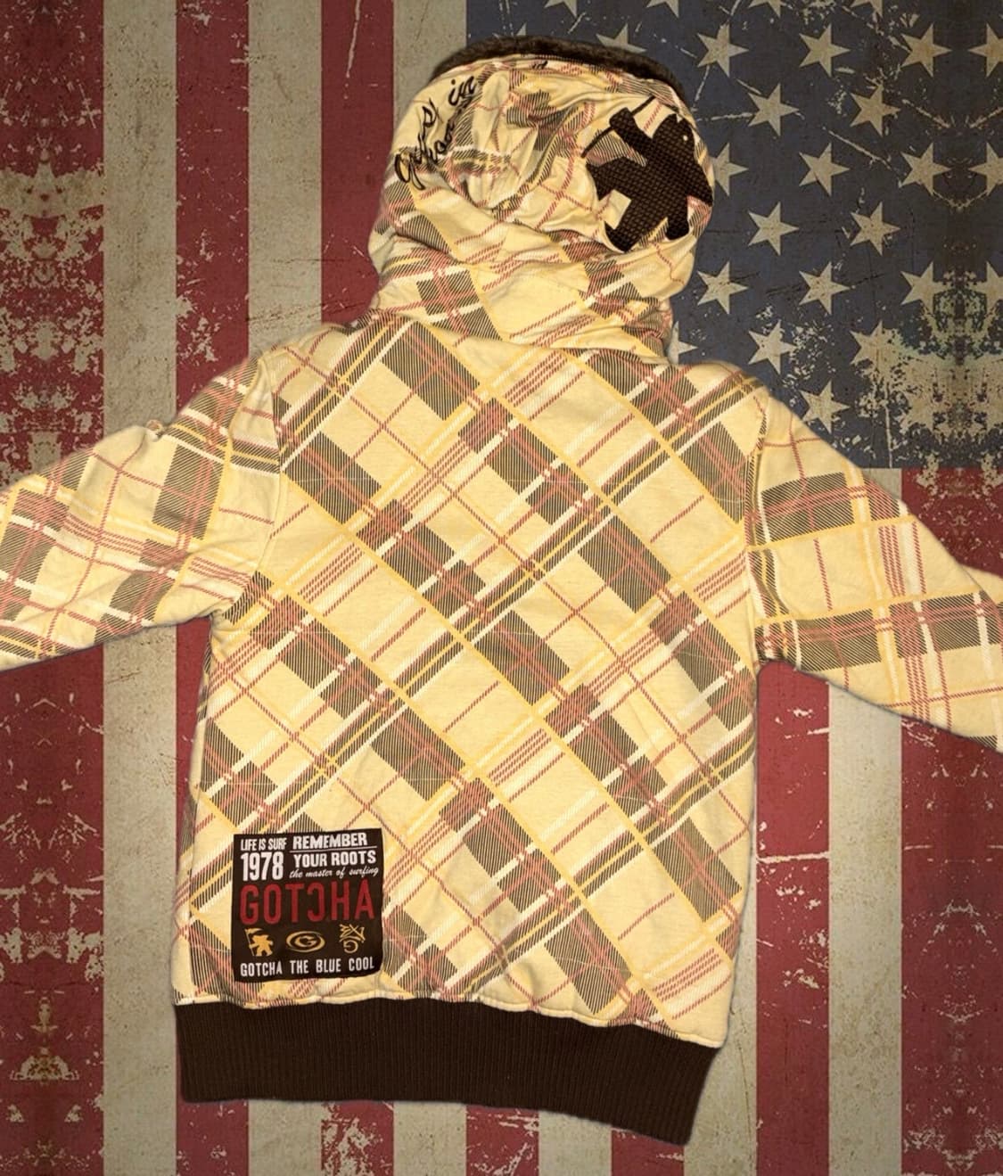 빈티지 GOTCHA y2k 락 펑크 자켓 상품이미지2