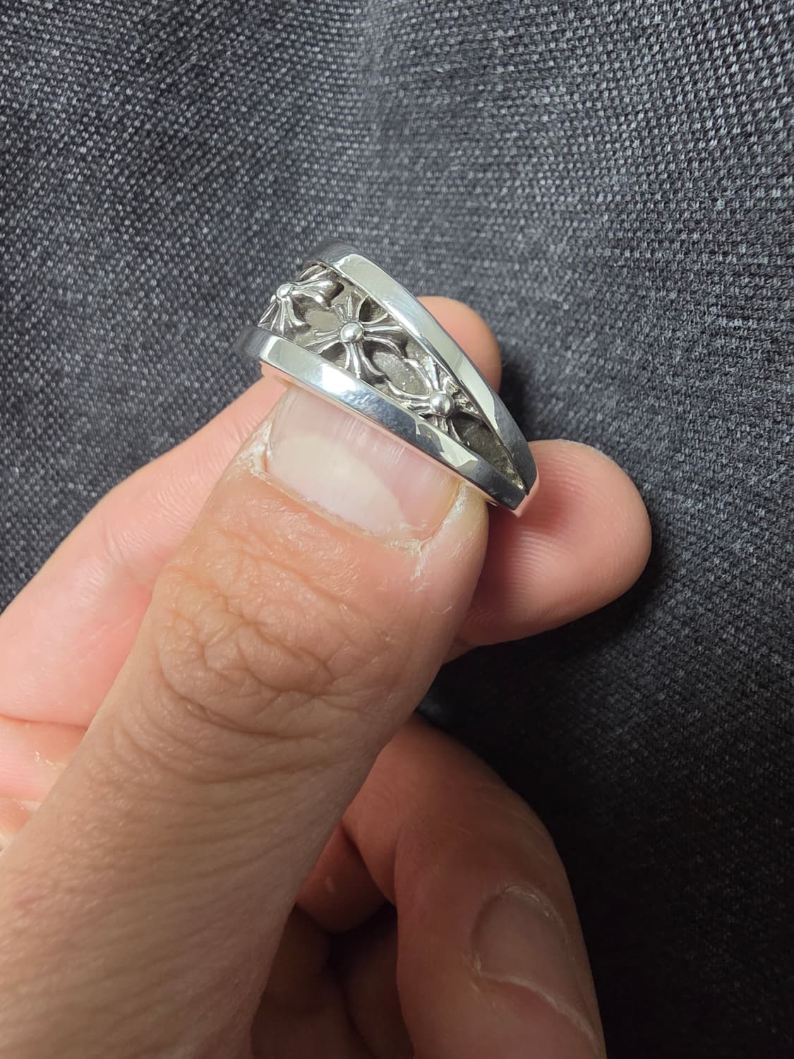 크롬하츠 v밴드링 us 10 상품이미지4