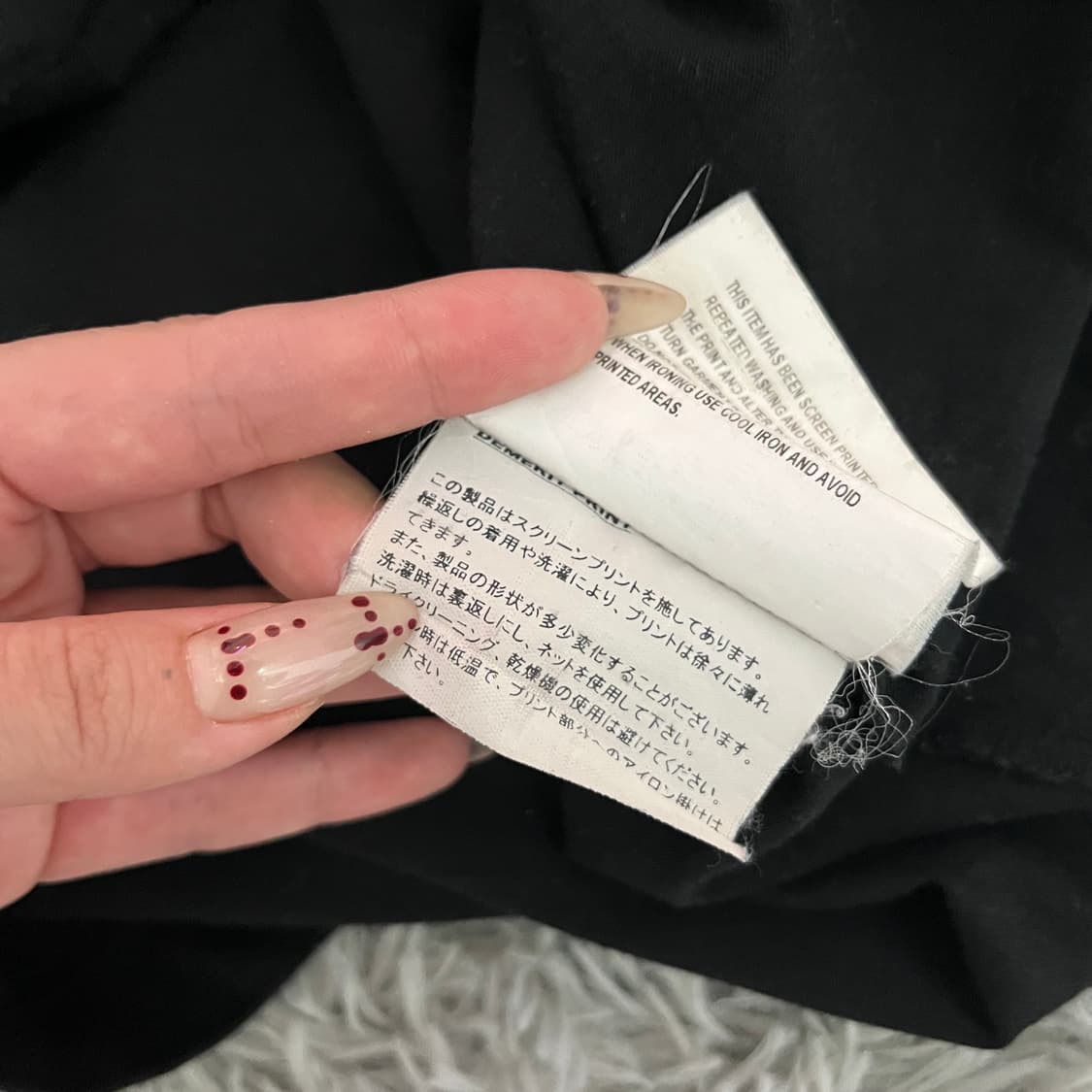 고샤 루브친스키 로고 블랙 반팔티 상품이미지7