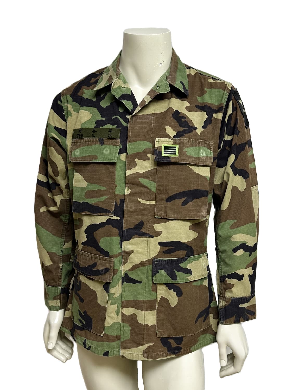 미군 구형 제2보병사단 BDU 우드랜드 전투복 상의 (S/R) (M) 상품이미지1