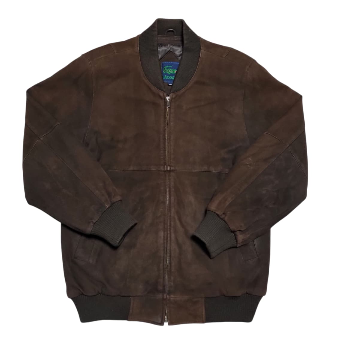 (L) 90s 라코스테 양가죽 스웨이드 봄버자켓 상품이미지3