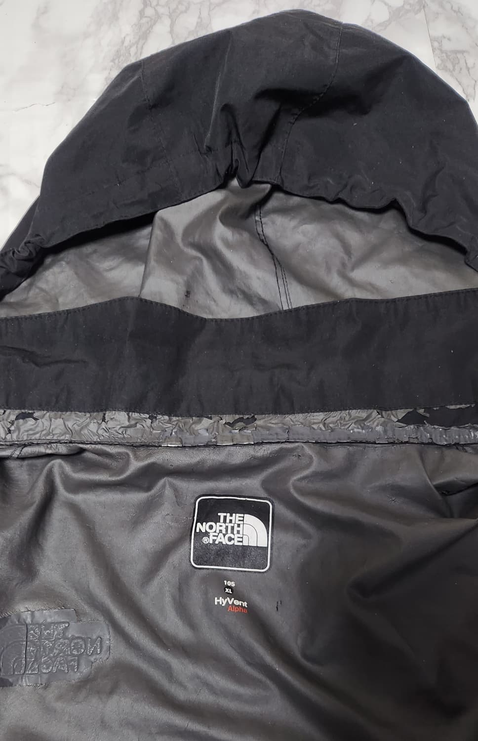노스페이스 하이벤트 블랙 바람막이 후드 자켓 상품이미지7