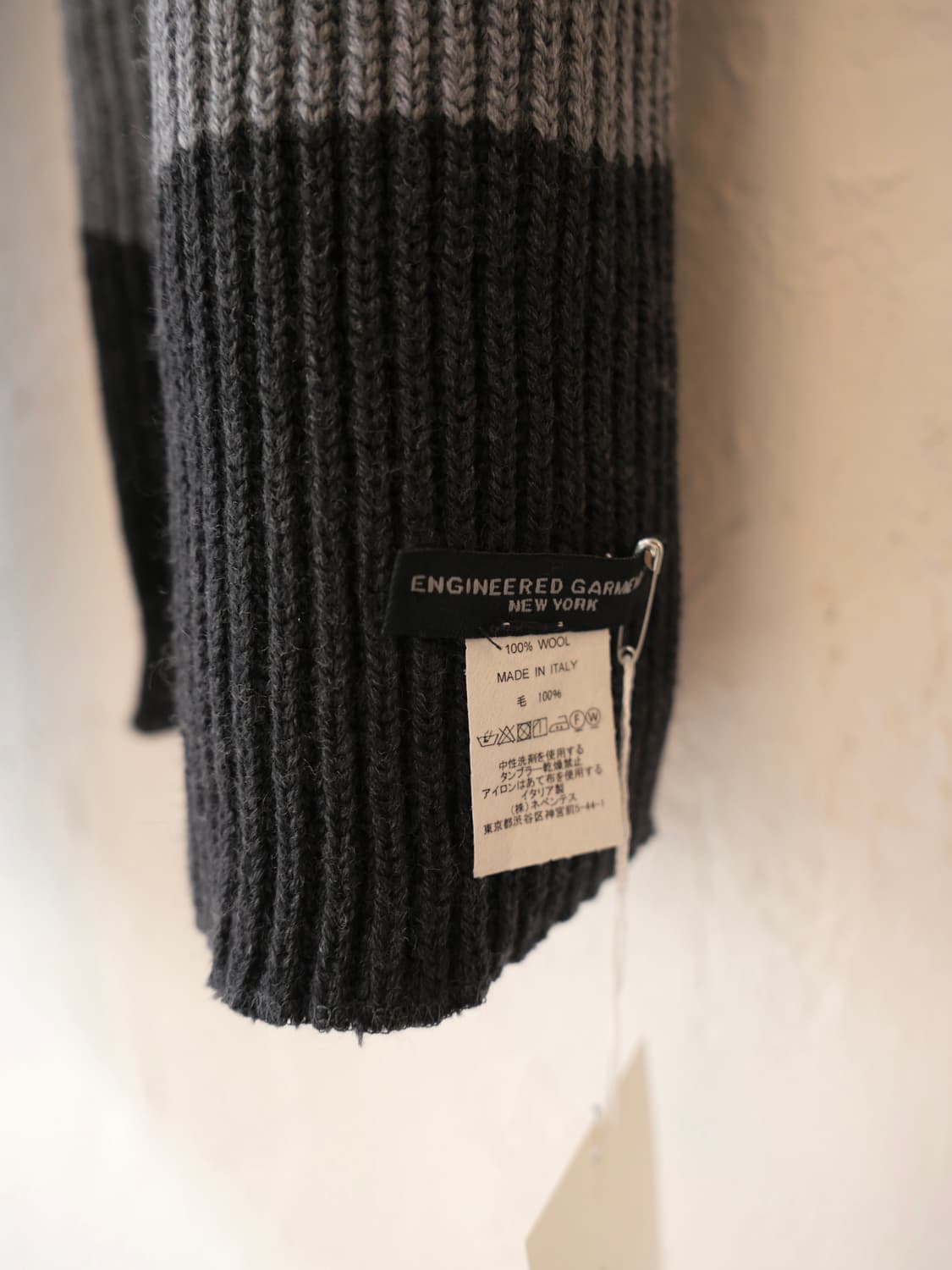 엔지니어드 가먼츠 스트라이프 머플러 상품이미지3