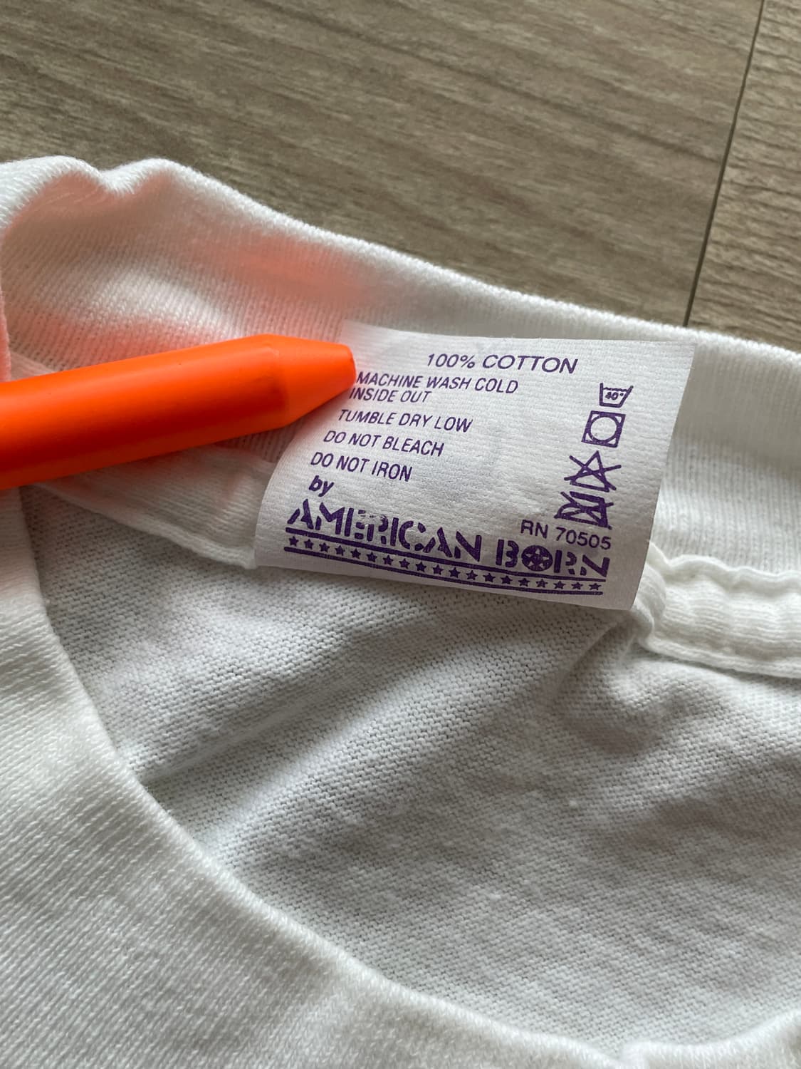 90s 카멜 프로모 빈티지 포켓 티셔츠 상품이미지4