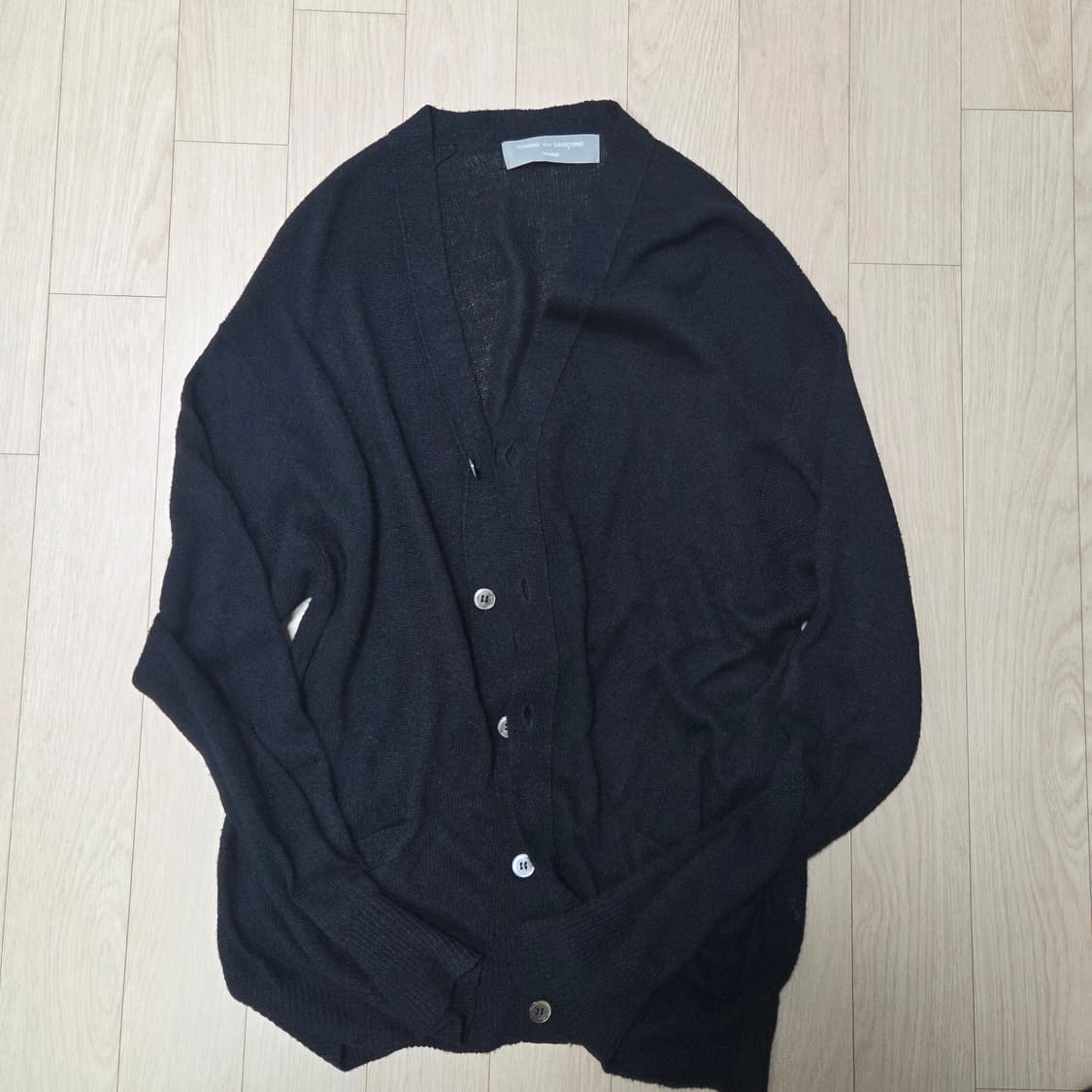 다나카 옴므 레이온 린넨 가디건 상품이미지1