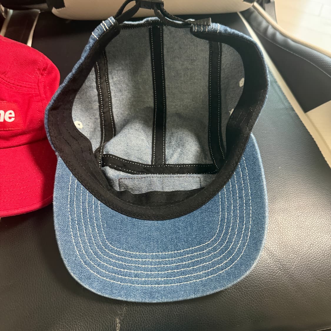 슈프림 데님 캠프캡 상품이미지2