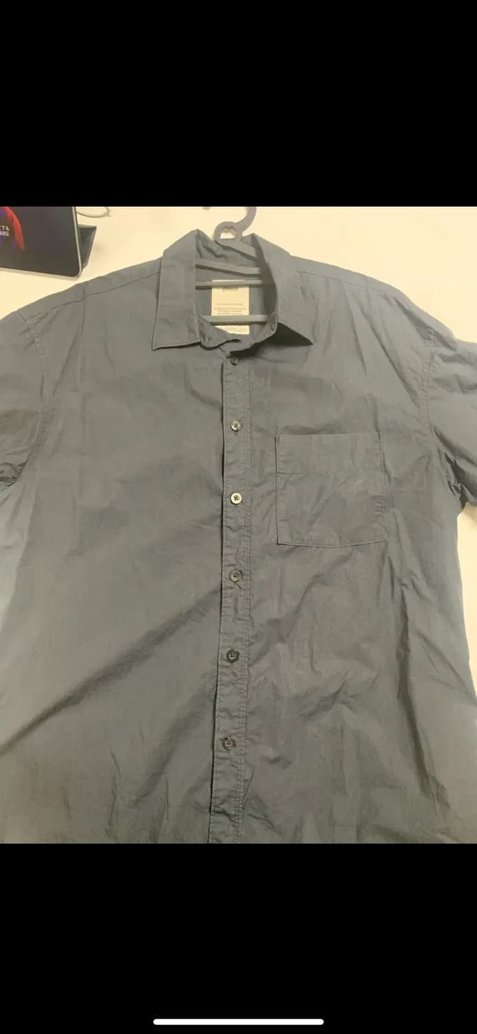 고낙 글리치 하프 셔츠 잉크 2사이즈  상품이미지2