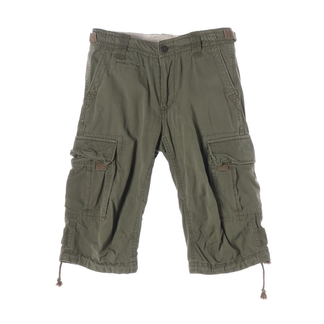 후아유 빈티지 카키 7부 카고 팬츠 32 상품이미지1