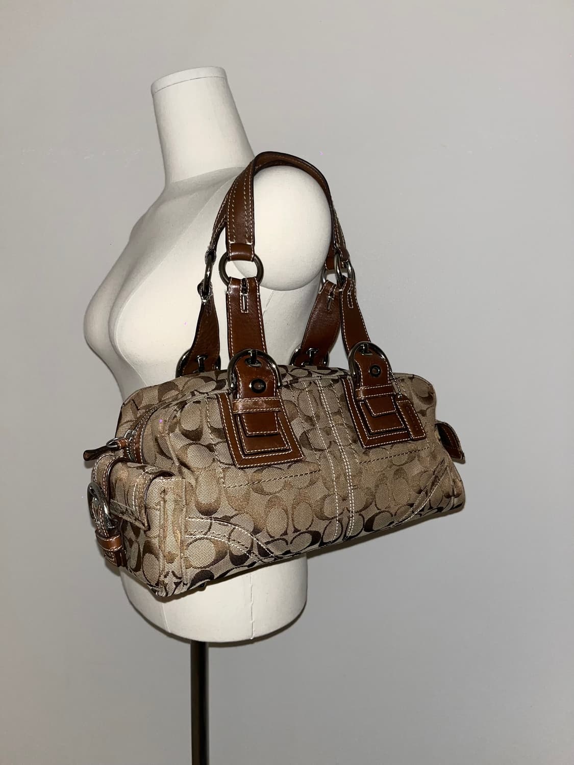 📦 Coach Signature brown Shoulder Bag 상품이미지2