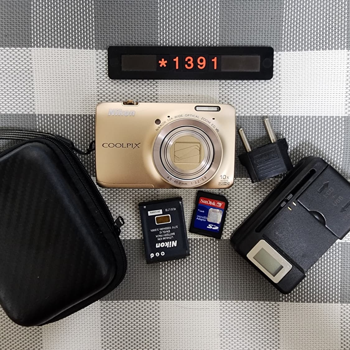 니콘 쿨픽스 S 6300 디지털카메라 파우치포함 상품이미지1