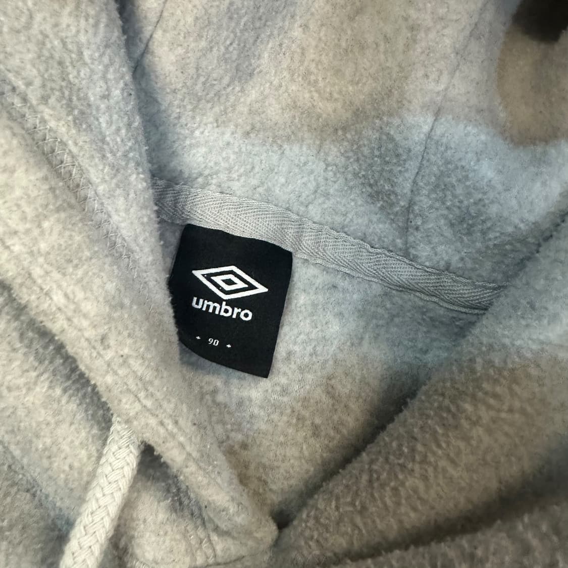 엄브로 크롭 후리스 후드티 상품이미지5