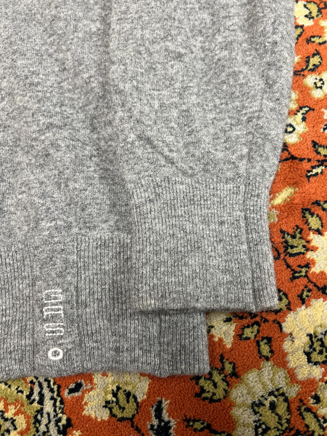 [L] GAS basic 브이넥 그레이 니트 상품이미지3