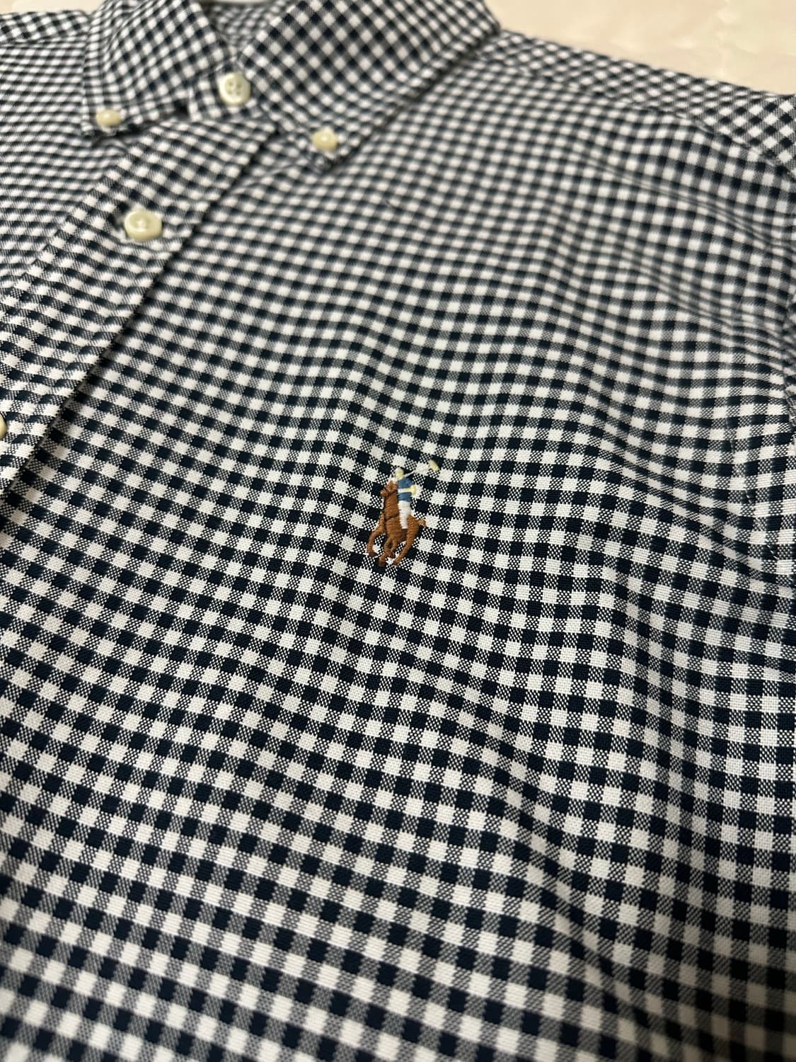 랄프로렌 체크셔츠 클래식핏 S (새상품) 상품이미지6