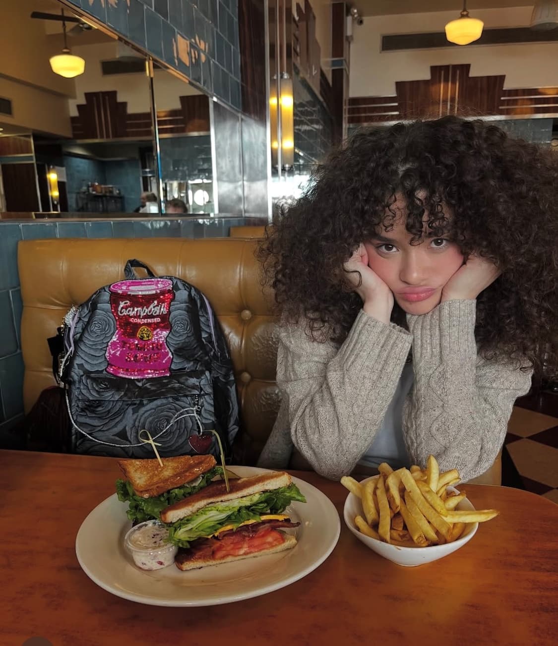 앙트레브 BLACK ROSE CAMPBELL 백팩 상품이미지2