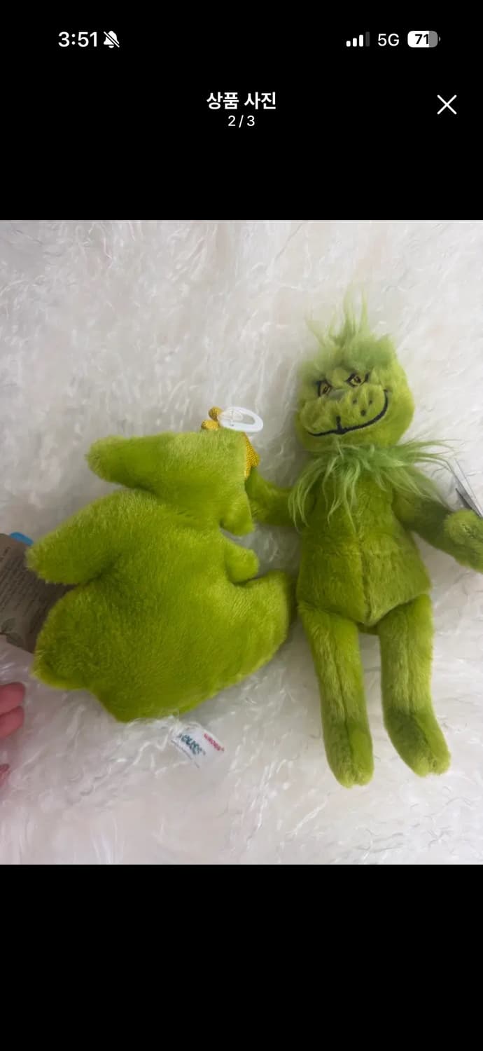 그린치 인형 해외직구 (DR.seuss 정품) 상품이미지2