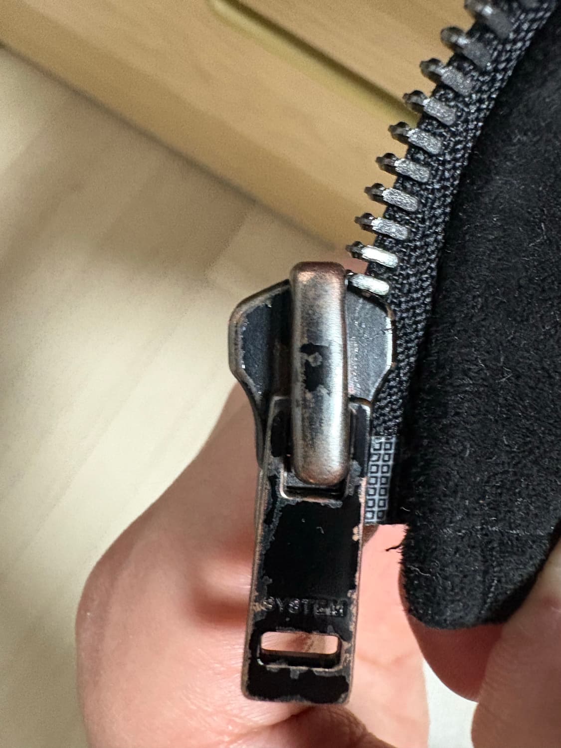 솔리드옴므 시어링 패딩 자켓 상품이미지4