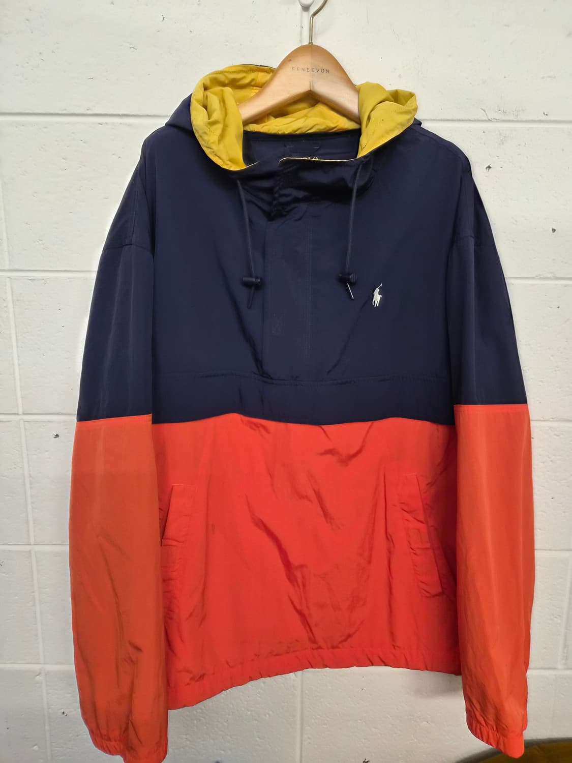 L/105) 폴로 랄프로렌 빅로고 배색 아노락 점퍼 팝니다 상품이미지2