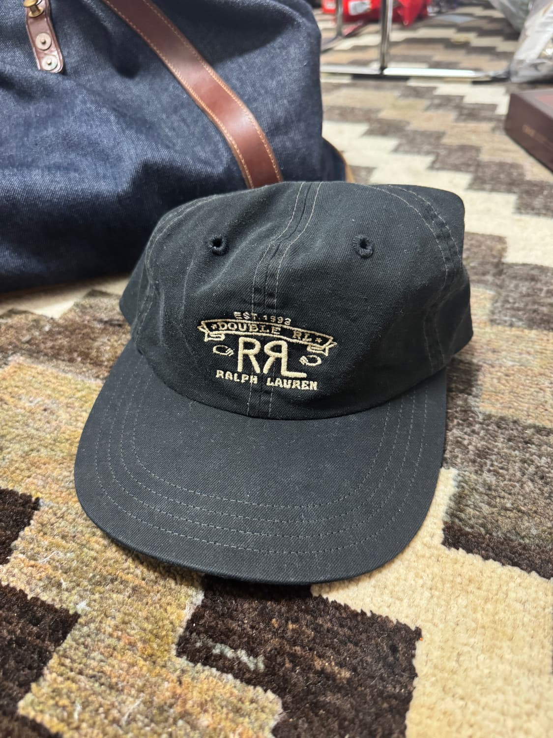 RRL 더블알엘 랜치 로고 트윌 볼캡 상품이미지2