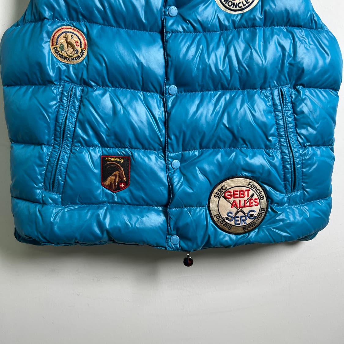 Moncler 몽클레어 티브 패치 패딩 조끼  상품이미지4