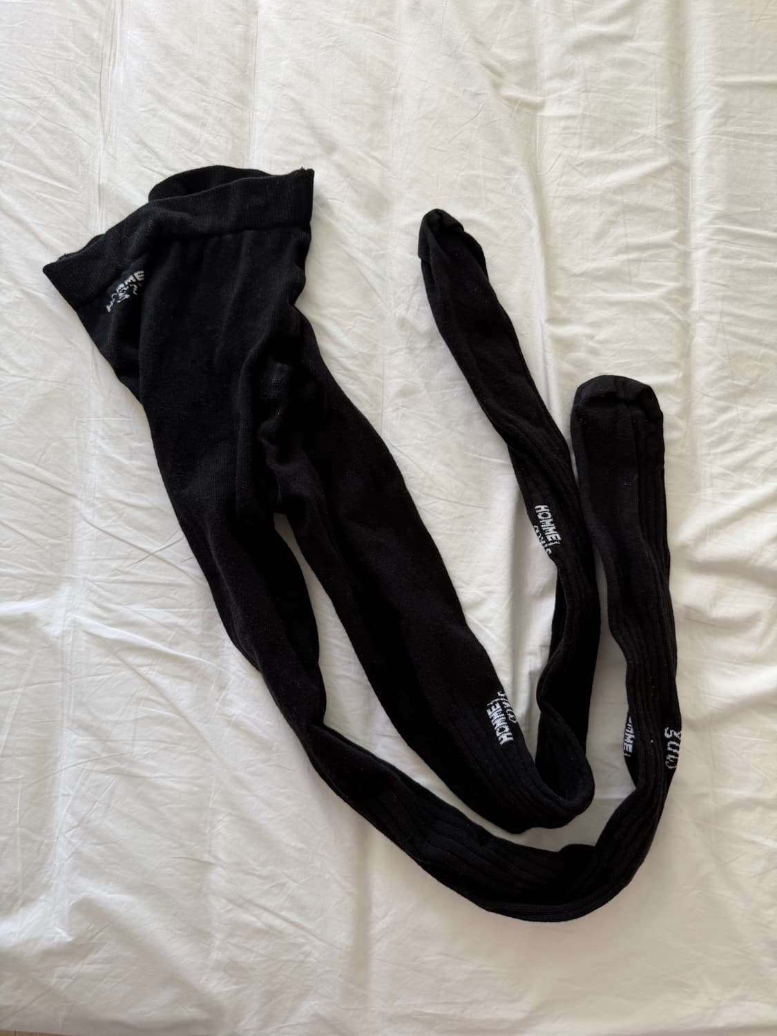 Homme girls wool tights black M/L 상품이미지3