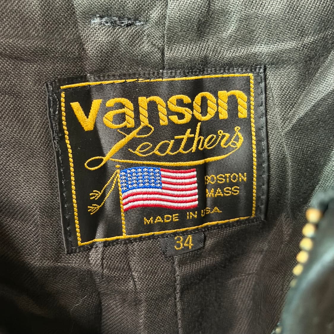 90s 밴슨 카우하이드 레더 팬츠 상품이미지9