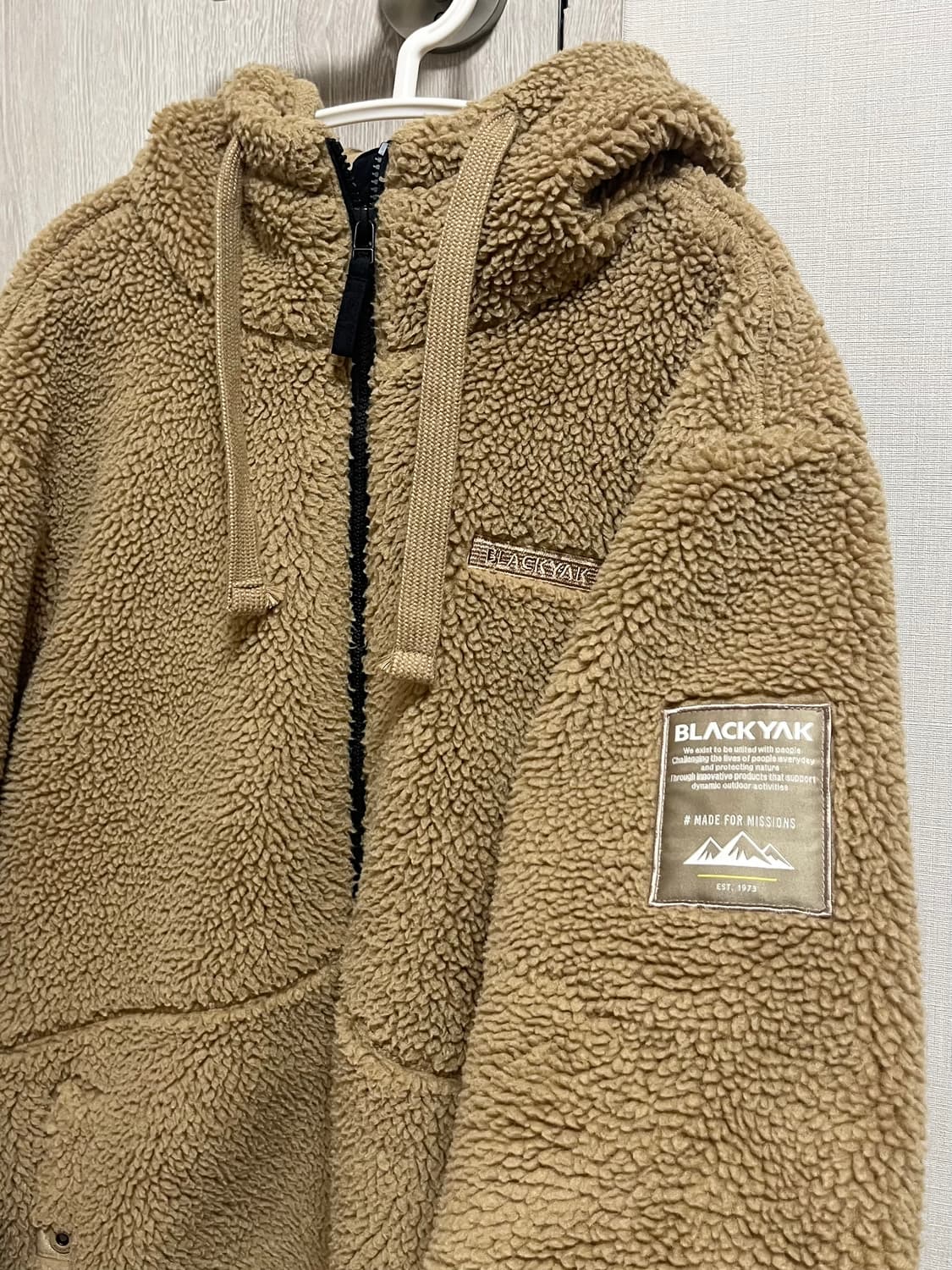 [105] 블랙야크 뽀글이 후드 자켓 상품이미지8