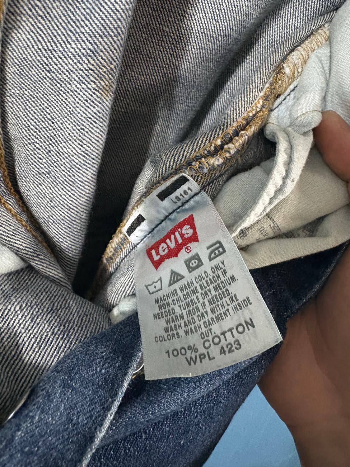 00’s Levis 501 denim pant. 상품이미지5