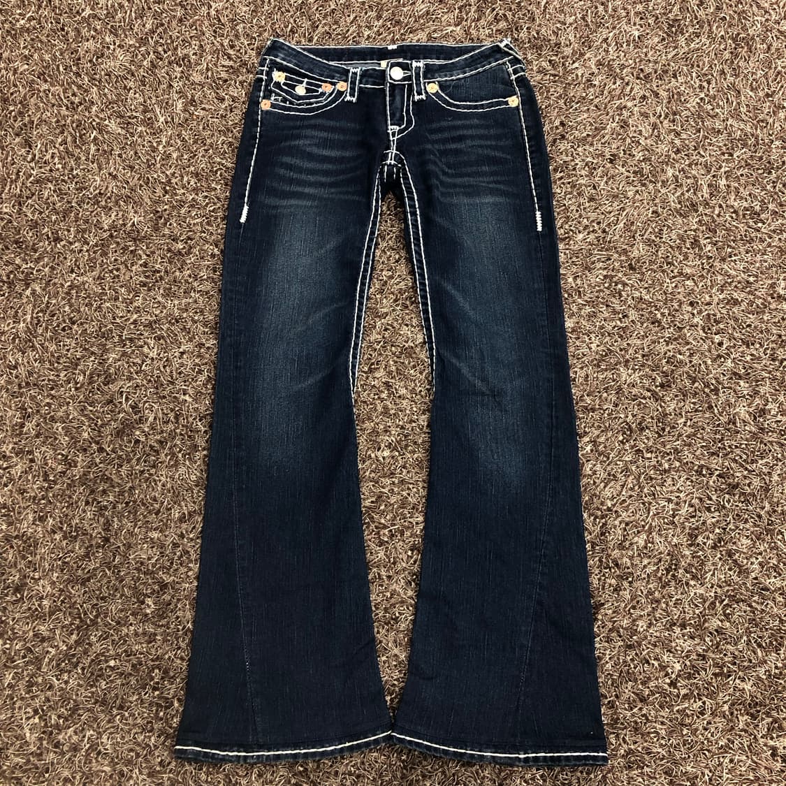 트루릴리전 조이 슈퍼티 Y2K 부츠컷 데님 팬츠 상품이미지2