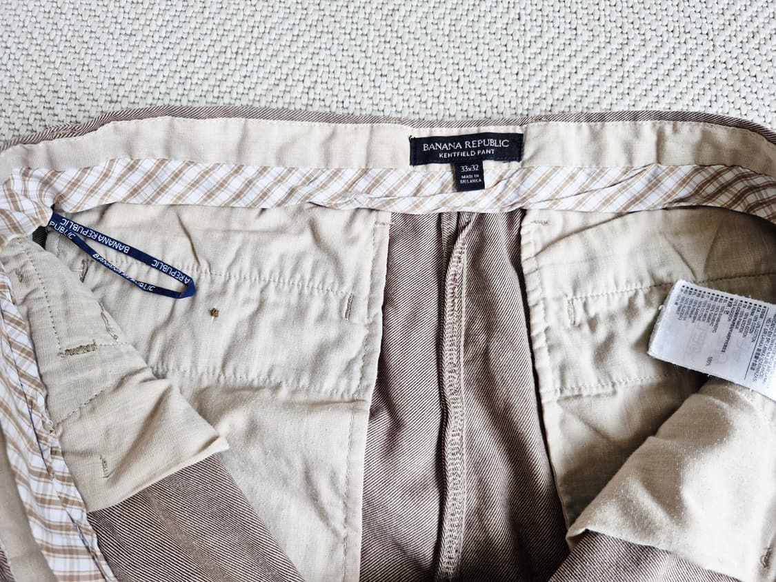 바나나리퍼블릭 켄트필드 팬츠 33 상품이미지5