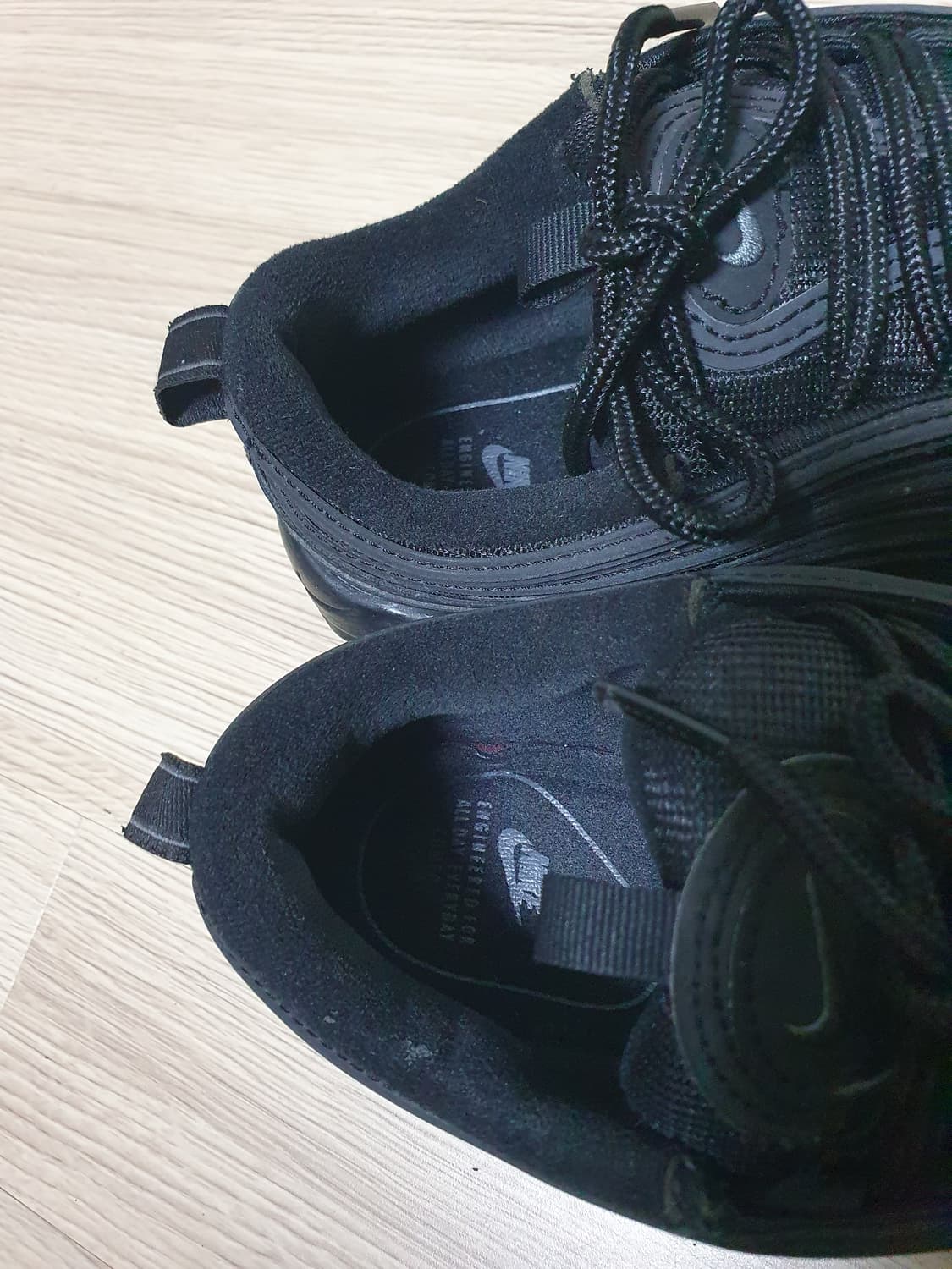 나이키 에어맥스 97 올블랙 운동화 265 상품이미지8