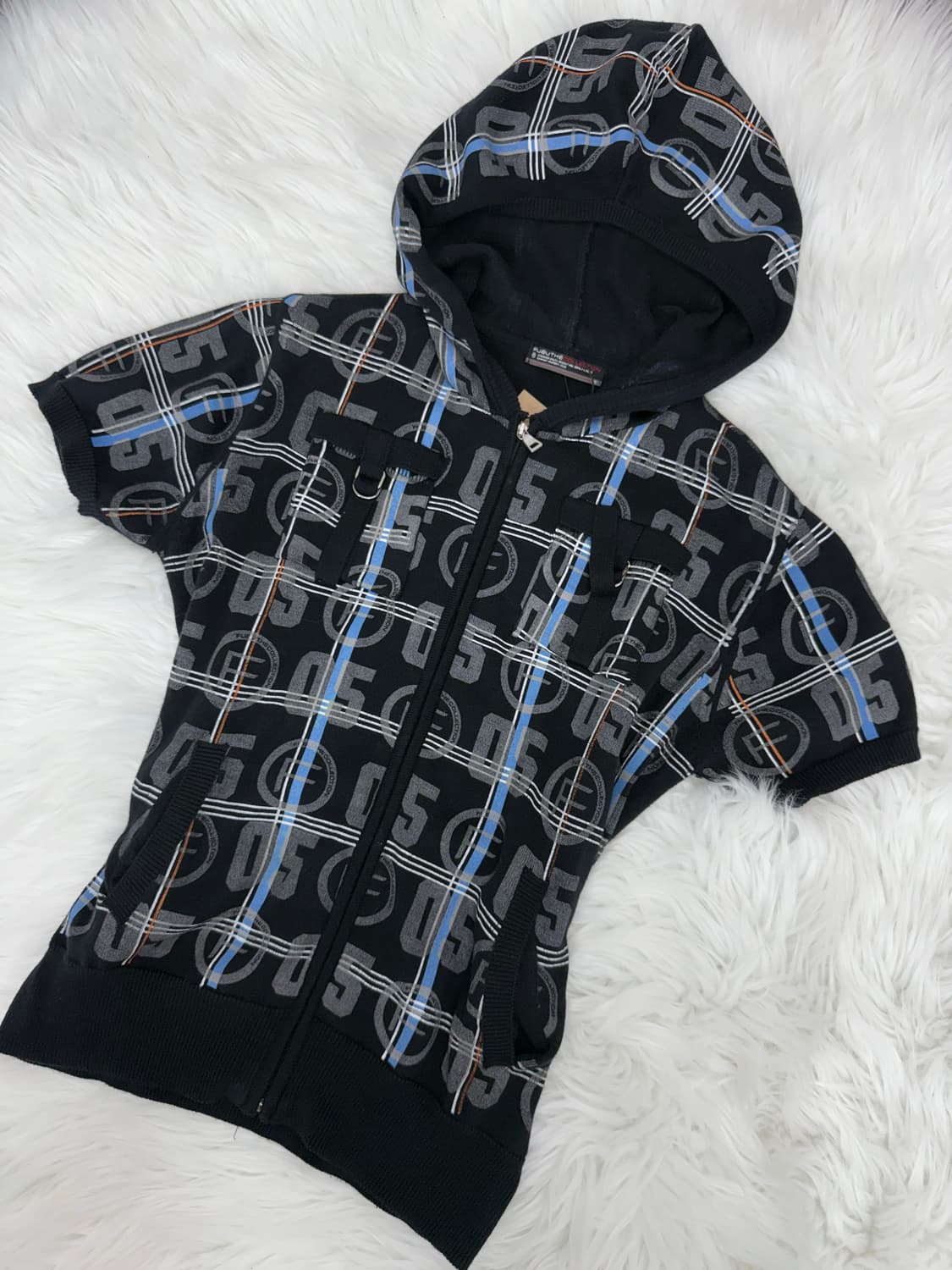 FUBU pattern hood zip-up 상품이미지3