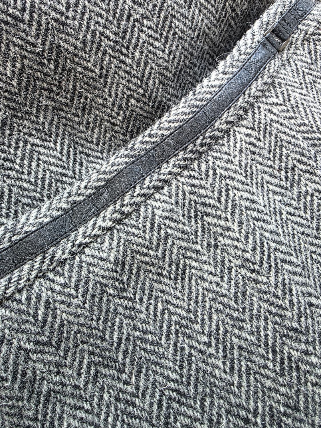 해리스트위드 헤링본 스커트 상품이미지6