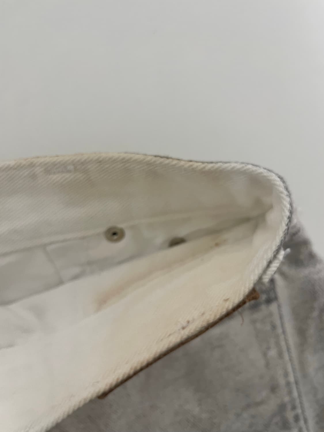 워싱 아웃 데님 미니스커트 상품이미지7